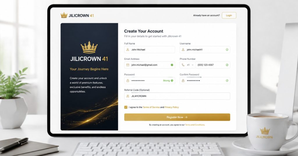 Mastering Jilicrown 41 Register: A Complete User Guide