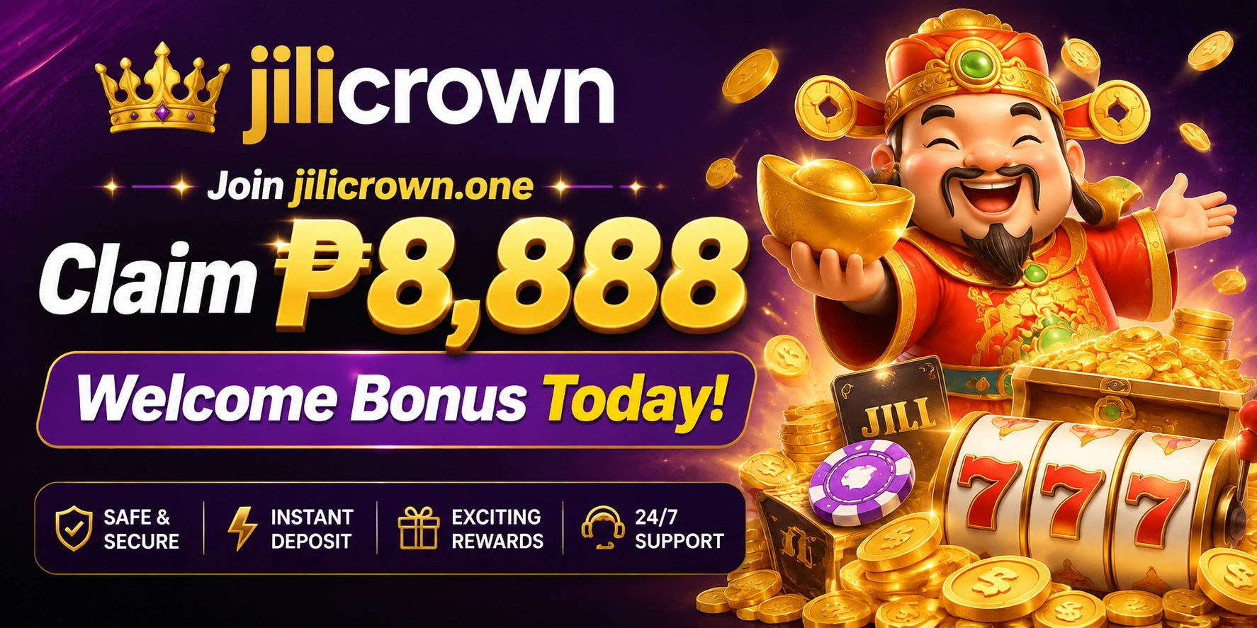 JILICROWN homepage visual one