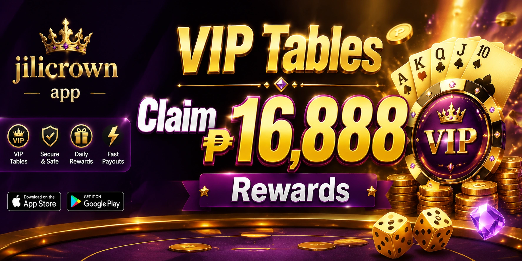 JILICROWN Casino casino interface example