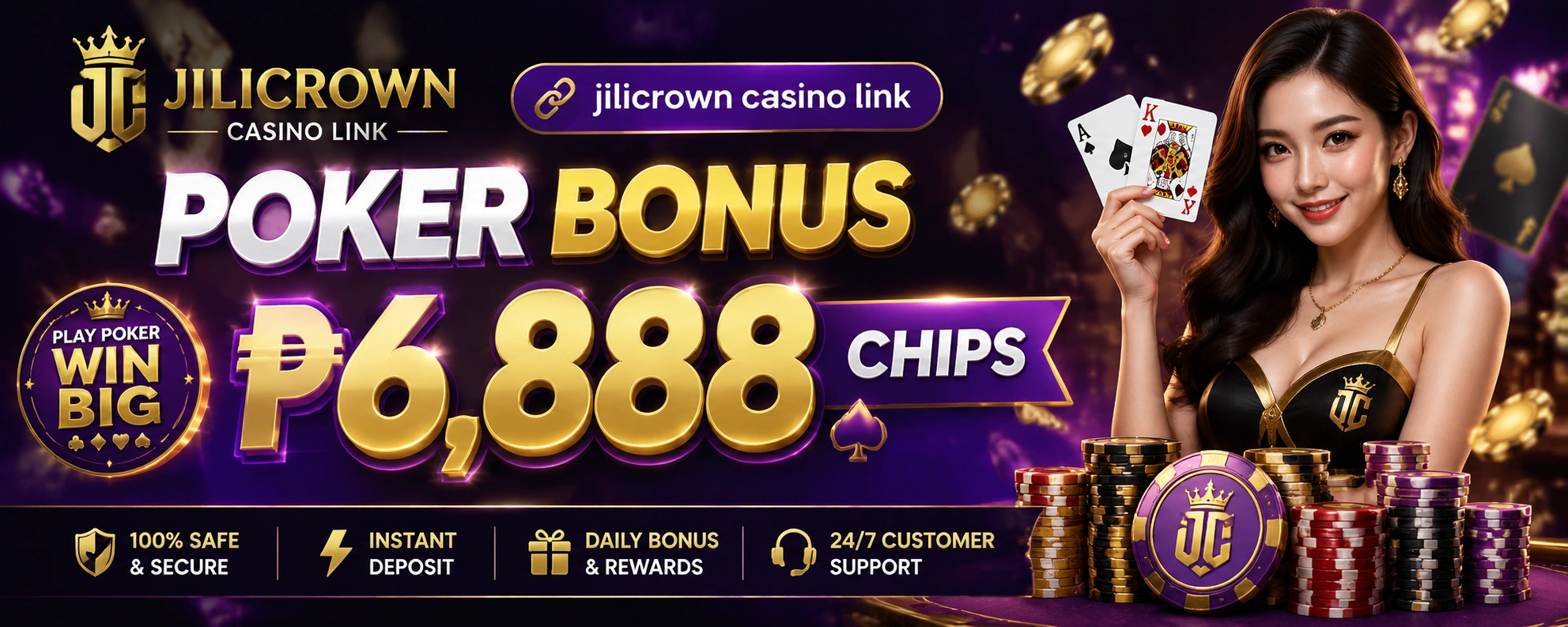 JILICROWN poker visual 2