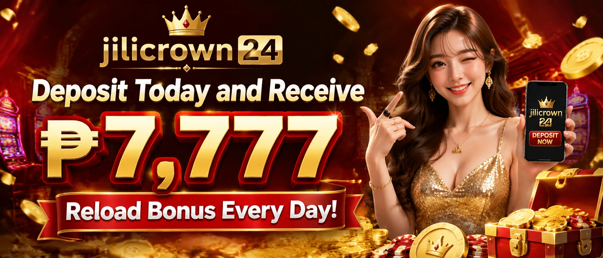 JILICROWN Jackpots main visual